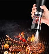 Electric Salt and Pepper Grinder Set