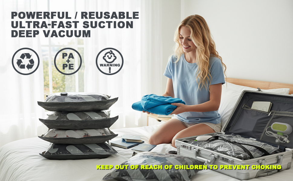 Travel Vacuum Storage Bags
