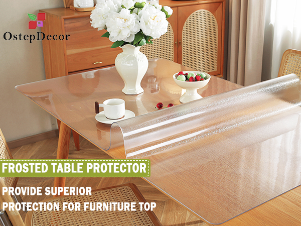 frosted table cover