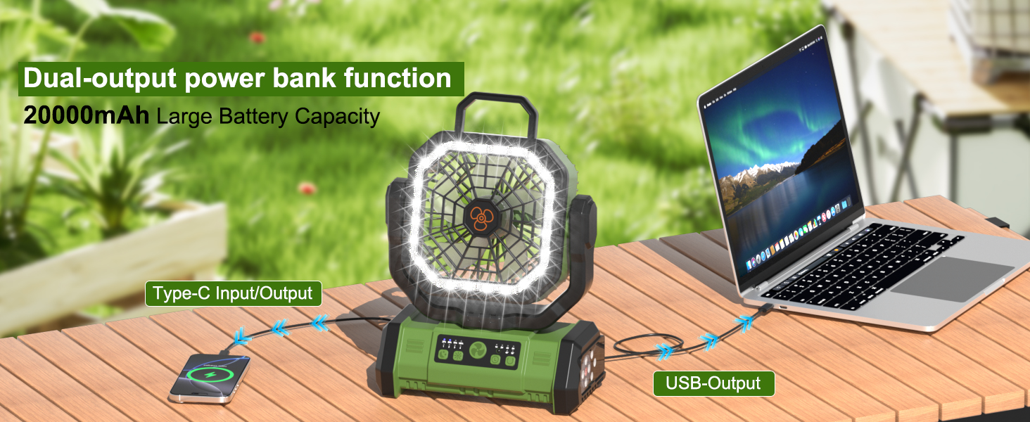 rechargeable fan