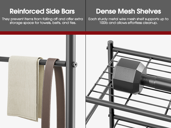 storage shelves