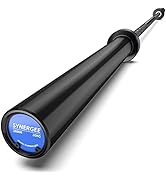 Synergee Regional Olympic 20kg Men’s and 15kg Women’s Hard Chrome &amp; Black Phosphate Barbells. Rat...