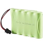 Cotchear 6V 1800mAh Ni-Cd AA Battery Ultra Long Discharge Time SM Plug Rechargeable Battery Pack ...