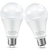 LOHAS Super Bright White LED Light Bulb, A21 23W(150-200Watt Equivalent), 2500 High Lumen, 5000K ...