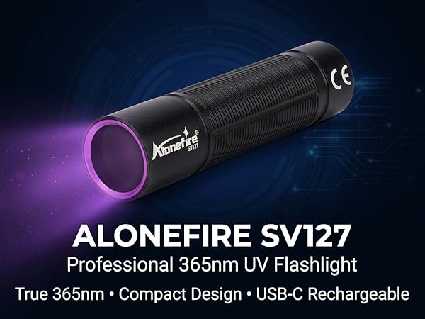 MINI 365NM uv flashlight