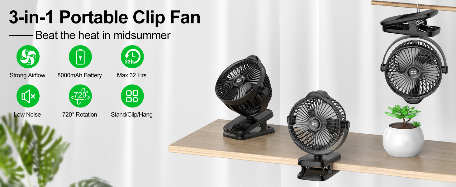 clip on fan