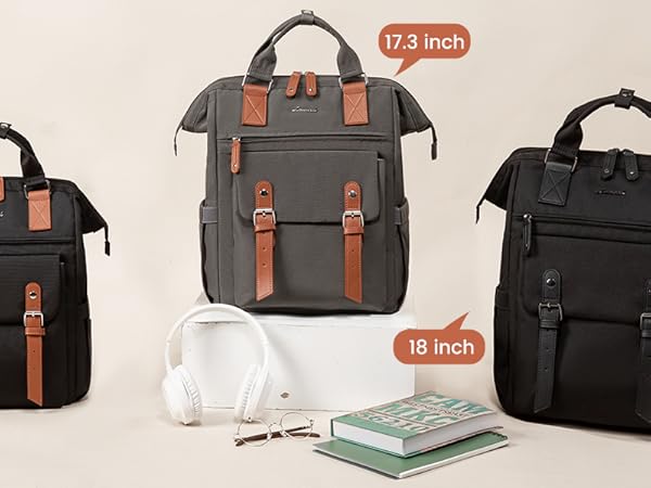 1930 Laptop Backpack for Women Work Travel Backpack Purse Teacher Nurse Bag College Daypack