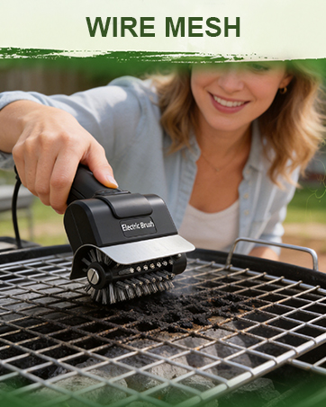 barbecue grill brush electric