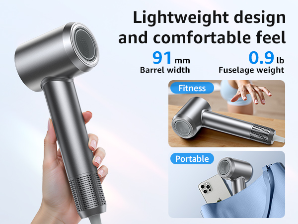 lightweight hair dryer