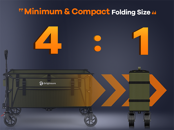 small size easy to fold up and place in the car