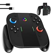 PAWDIARY Efficient Charging Grip for Nintendo Switch 2 (2025 Release), Portable Switch 2 Charger ...