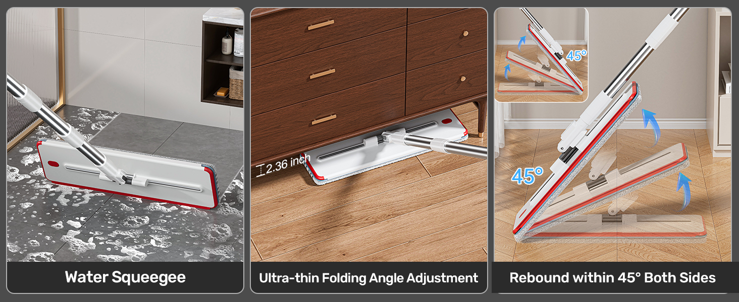flat mop and bucket system