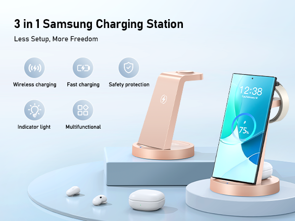 3-in-1 samsung wireless charger