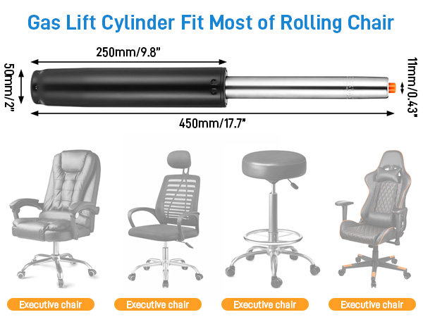 office chair gas lift cylinder replacement
