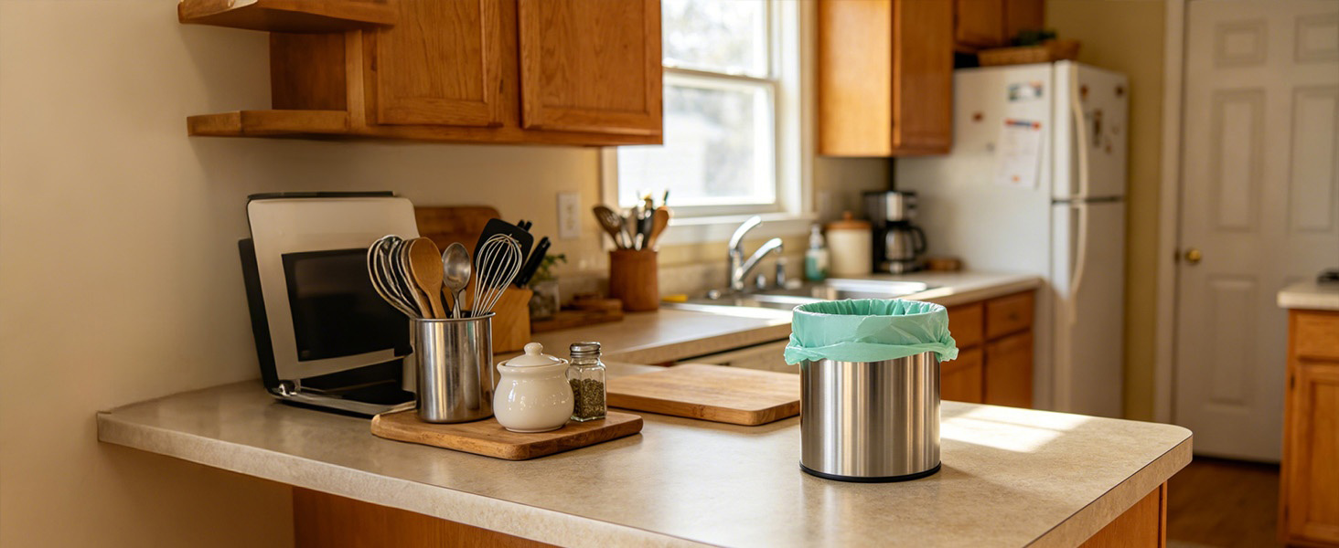 small trash bags for bathroom
