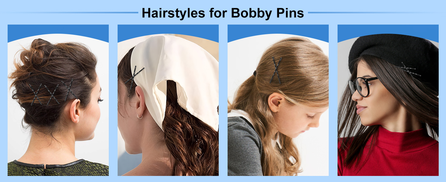 bobby pins black