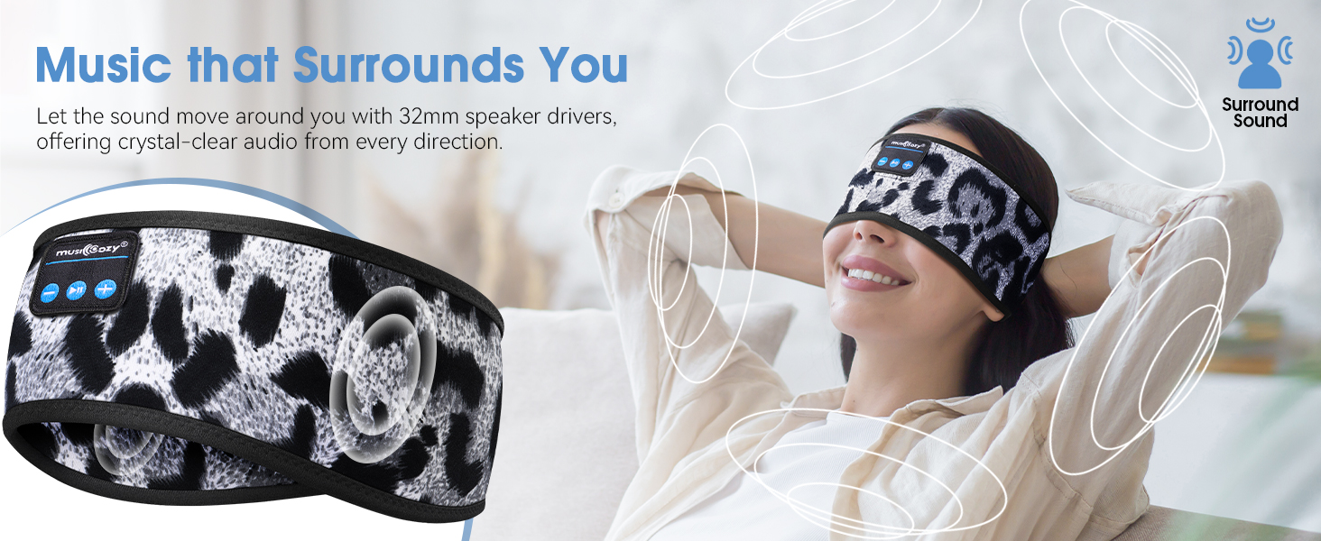 sleep headband headphones
