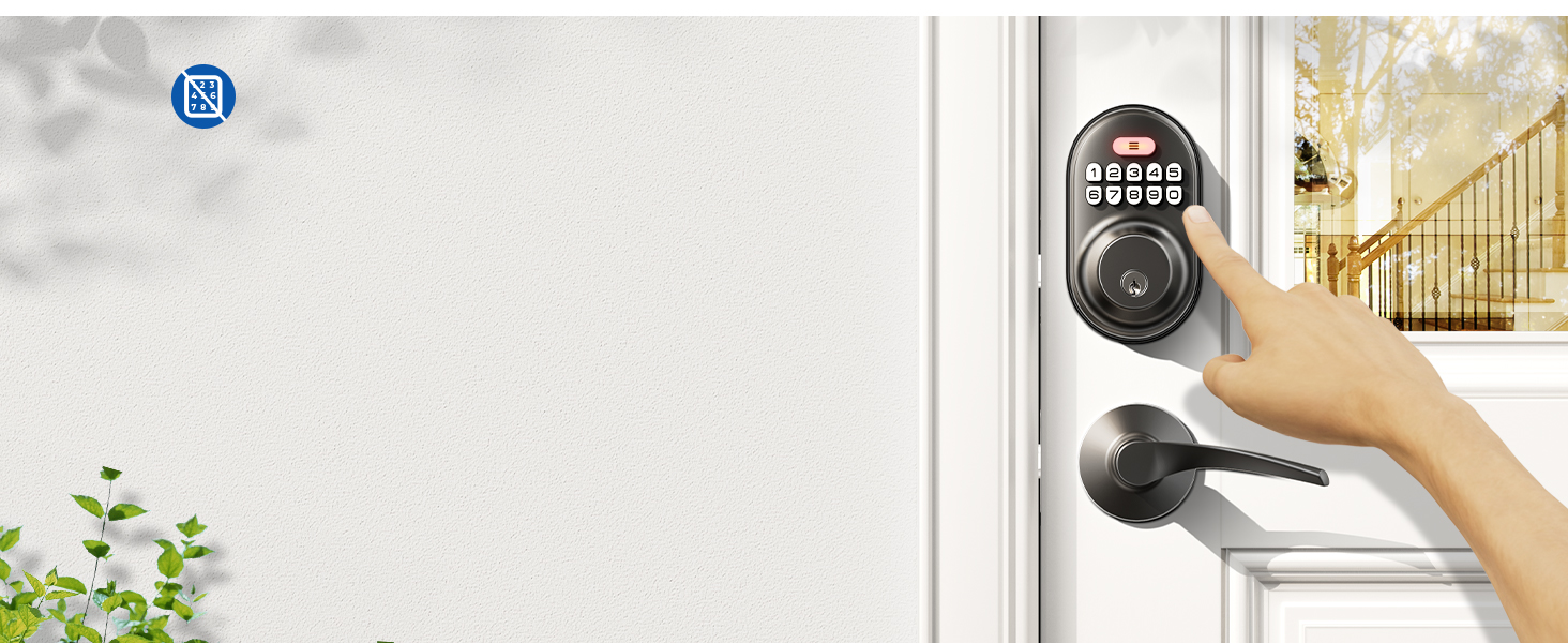 keyless entry door lock