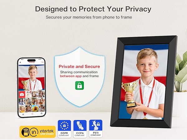 frameo digital frame wifi picture photo video share moment from phone