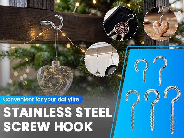 Screw-In Hooks