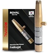 ROYAL [Made in Korea] Premium Nose Hair Trimmer for Men Freikugel, Manual, Battery-Free, Brass &amp; ...