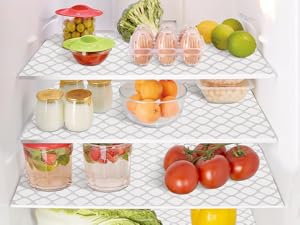 refrigerator shelf liners for glass shelves