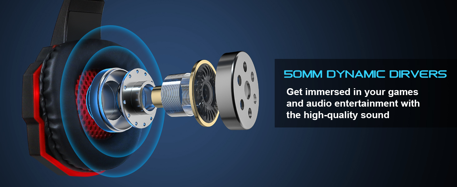 gaming headset wiht microphone