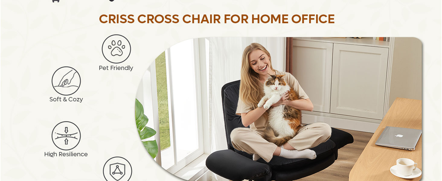 Bestier Criss Cross Chair