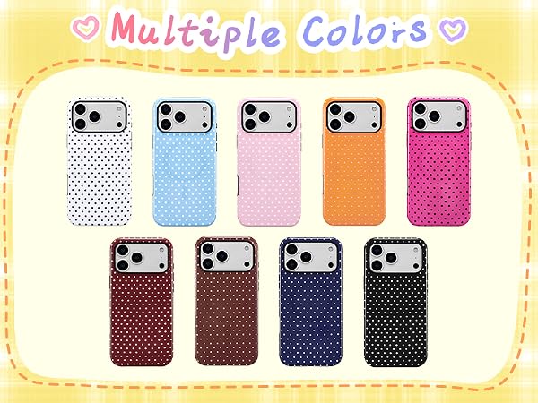 polka phone case magnetic case shockproof phone cover durable