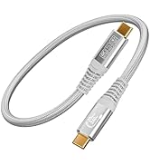 CABLAPTOP usbc to usbc Data Transfer Cable, USB 3.2 20Gbps 4K@144Hz Video Cable 240W Charging for...