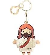 ZOUITY Leather Keychain holder Protective Case Compatible with Apple AirTag | Cute Drop-proof Cov...