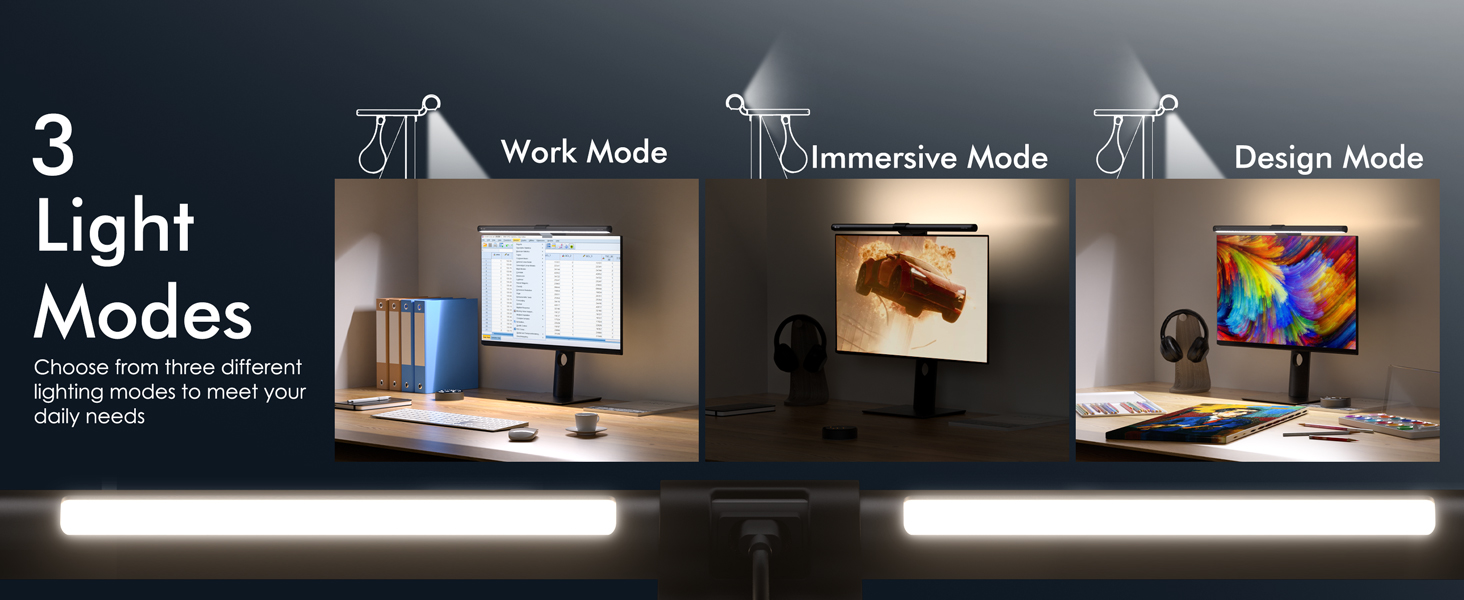 monitor light remote control