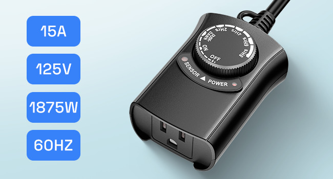 outdoor light timer