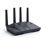 GL.iNet GL-MT6000 (Flint 2) WiFi 6 High Speed Gaming Routers for Wireless Internet, 2 x 2.5G Ethe...