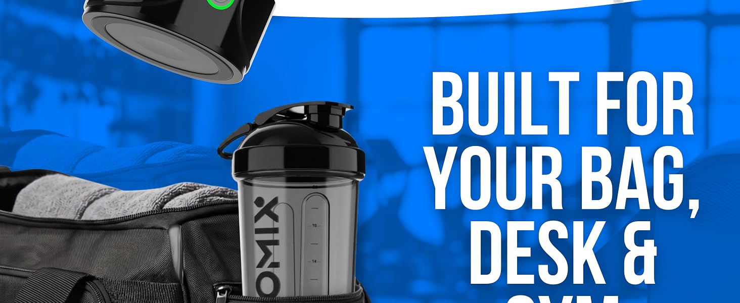 electric shaker bottle
