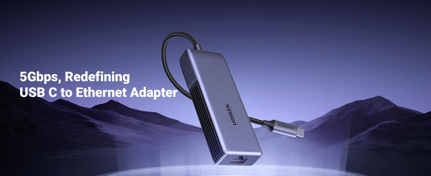  USB C to Ethernet Adapter