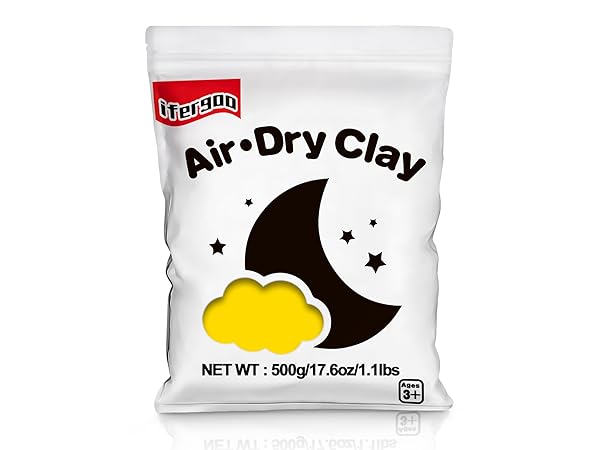 Modeling Clay, yellow Air Dry, Squishy, Non-Toxic Magic Clay for Cosplay and Costumes