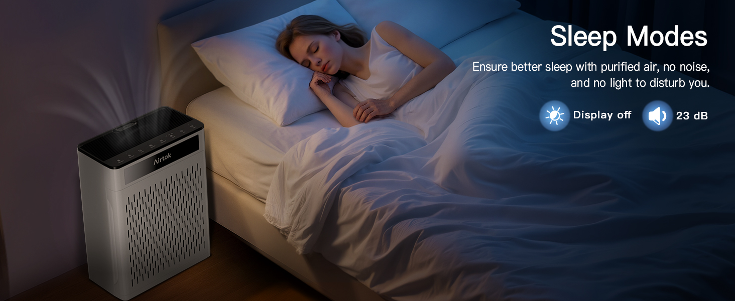 air purifier home room hepa large bedroom washable filter