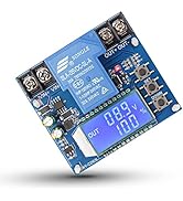 Low Voltage Disconnect, Icstation DC 6V-60V Low Voltage Cutoff with LCD Display 30A Low Voltage P...