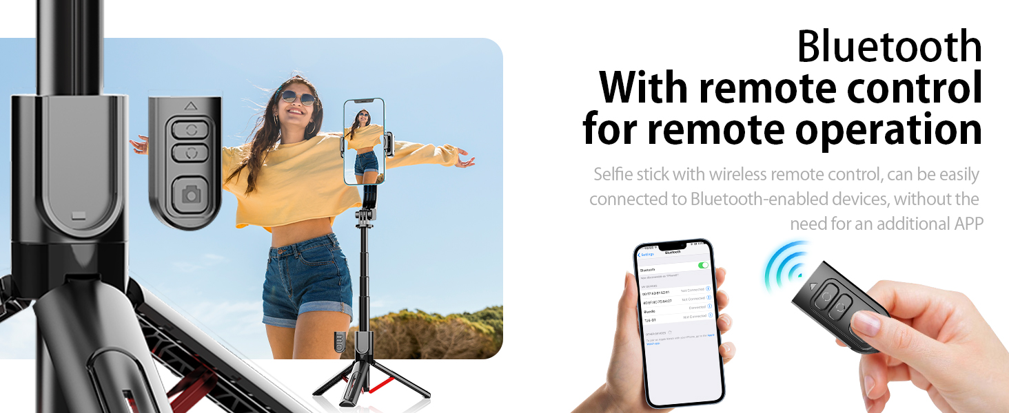 Gimbal Stabilizer for Smartphone ,with Retractable Selfie Stick and Tripod,