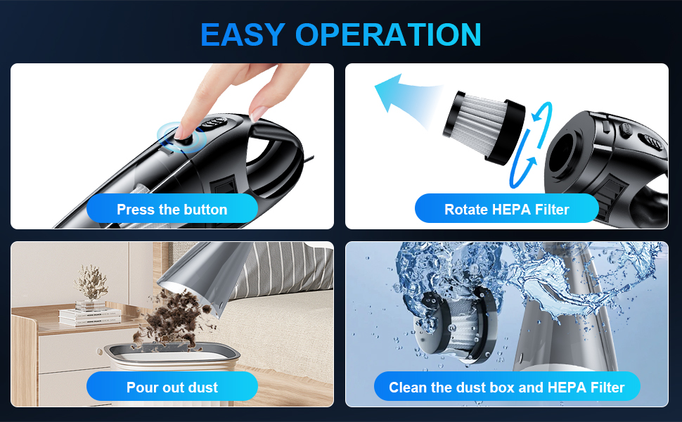 portable car vacuum cleaner