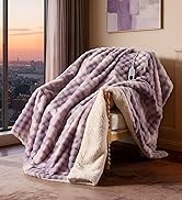 purple heated blanket full size