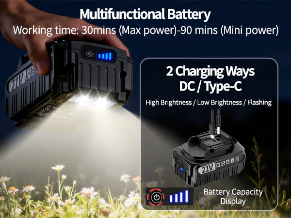 cordless blower handheld