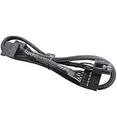 GinTai 6 pin to 3X SATA Drive Power Cable Replacement for EVGA Super NOVA 450-850 G2 B3 G3 G5 P2 ...