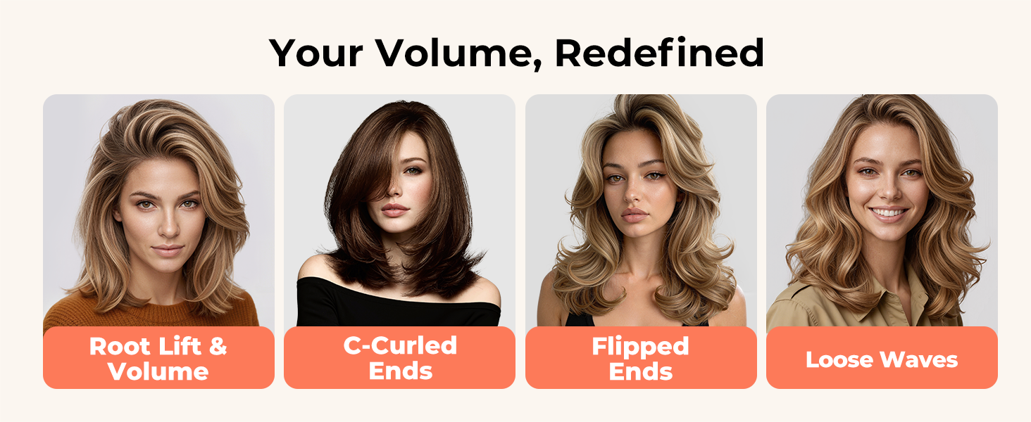 small round brush for short hair