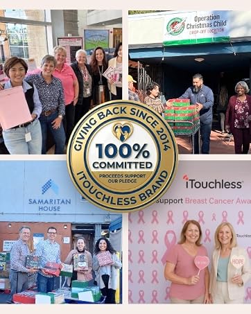 iTouchless empowering women and protecting children through charitable donations.