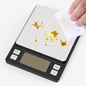 BOMATA 0.01g/1kg Upgraded Small Precise Jewelry Scale,