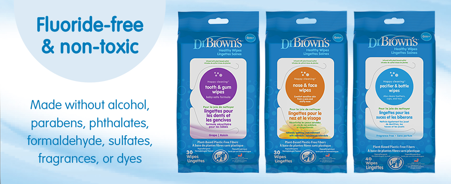 Fluoride-free non-toxic