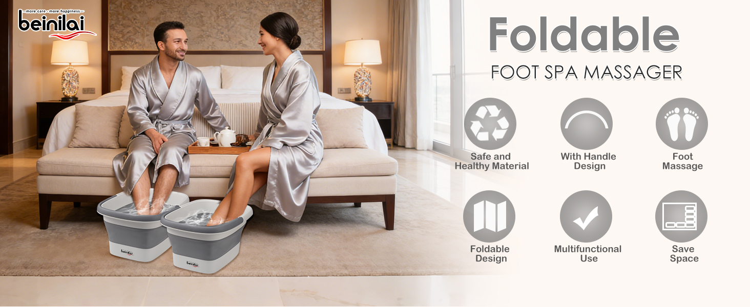 Foldable foot bath