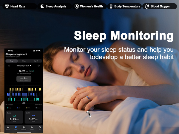 sleep ring tracker for women